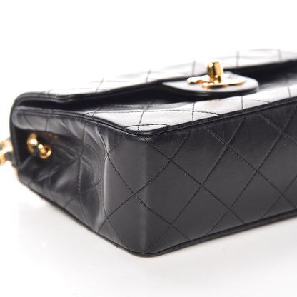 Chanel Lambskin Quilted Mini Square Flap Black 5 of 11