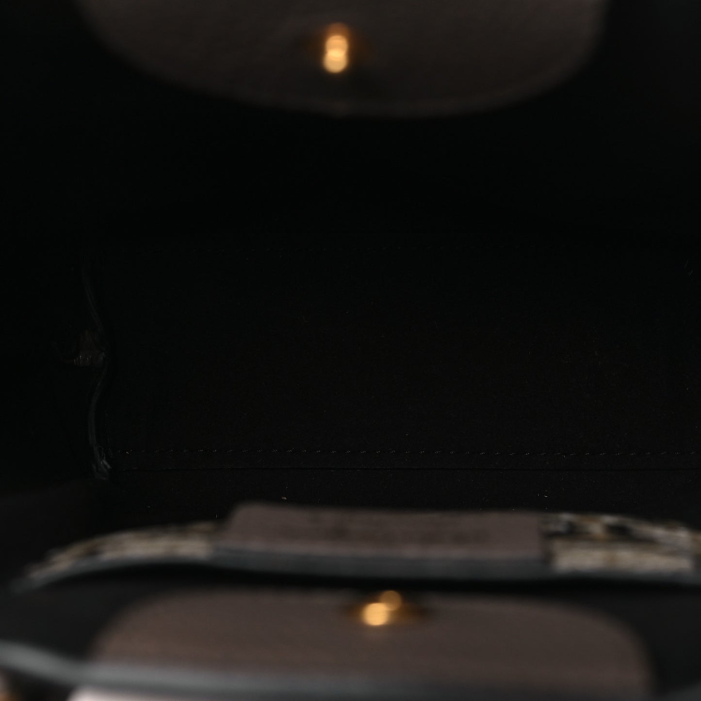 Tumbled Calfskin Gancini Mini Bag Caraway Seed