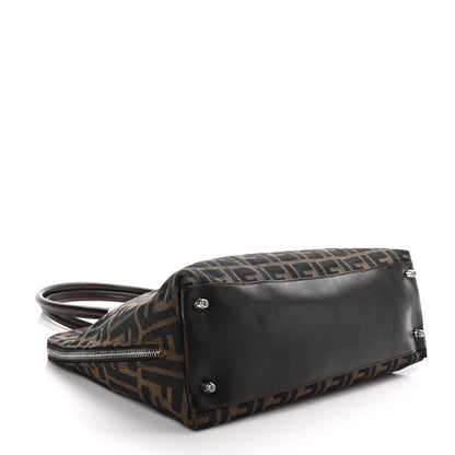 Fendi Zucca Top Handle Tote Tobacco 4 of 9