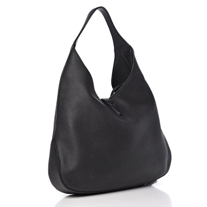 Gucci Soft Grained Calfskin Large Jackie Hobo Black 4 of 16