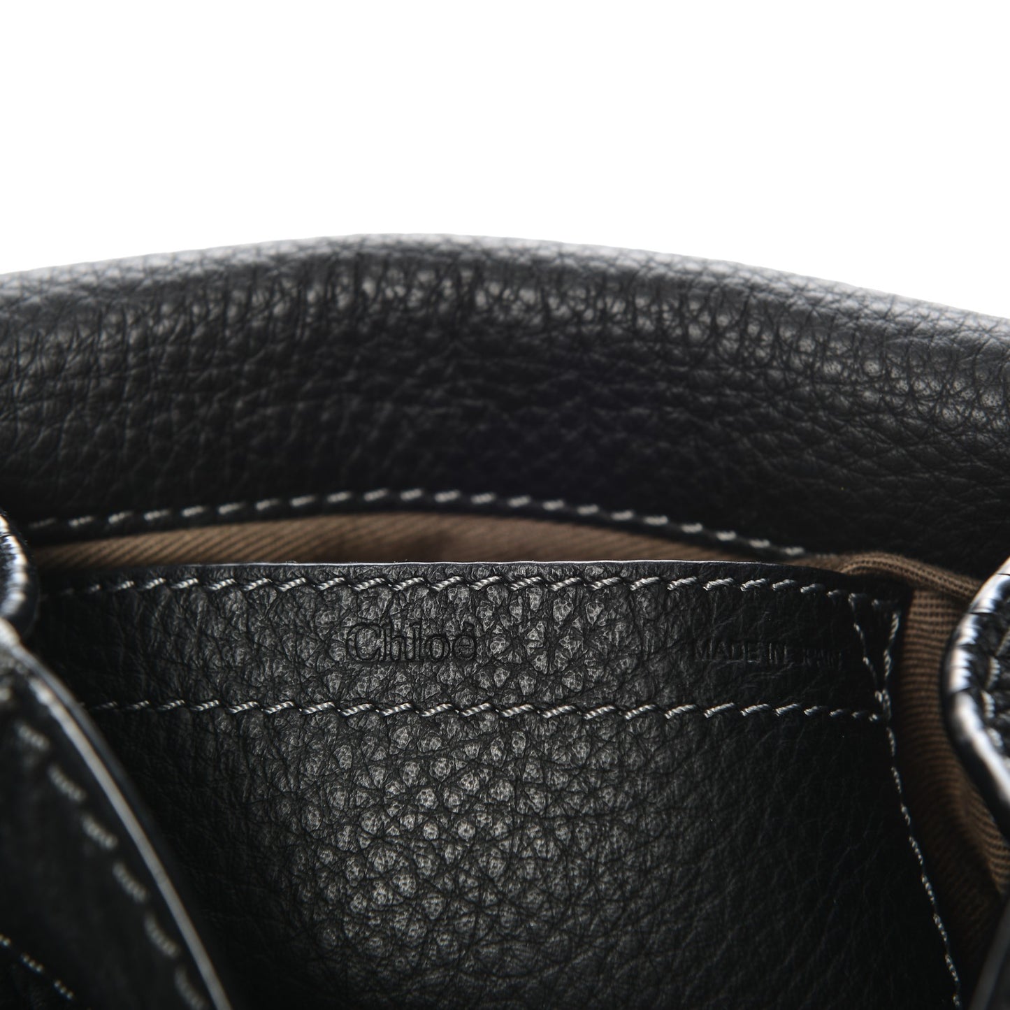 Calfskin Mini Marcie Round Crossbody Bag Black