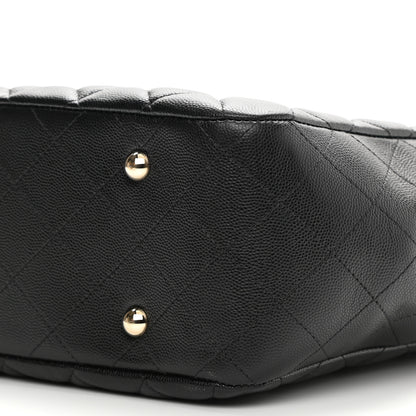 Chanel Caviar Quilted Large Shopping Tote Black 10 of 10