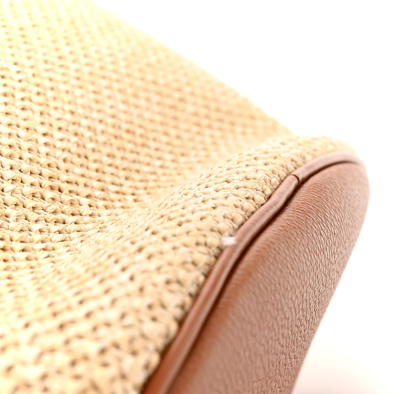 Louis Vuitton Raffia Saint Jacques Tote Caramel 12 of 13