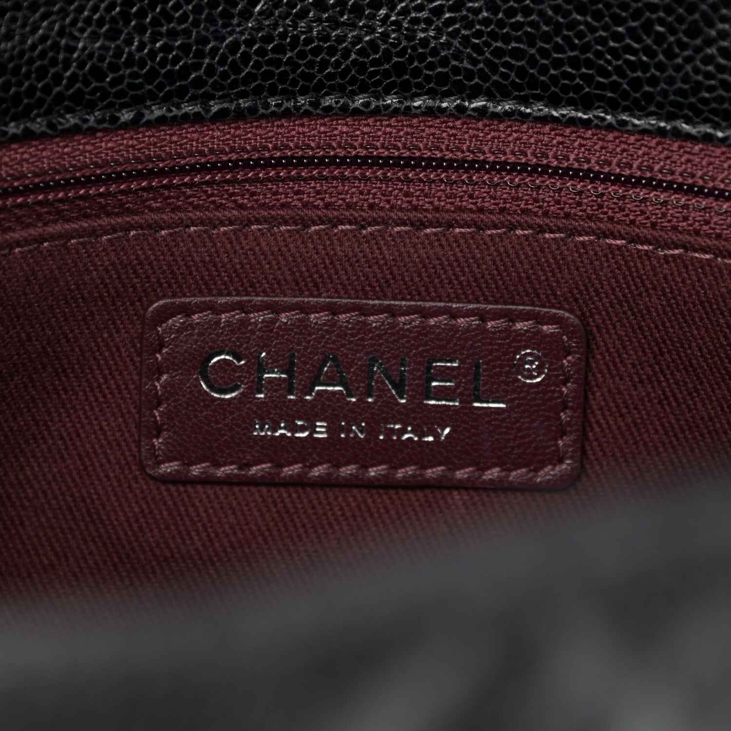 Chanel Crumpled Grained Calfskin Jumbo CC Crave Flap Black 6 of 10