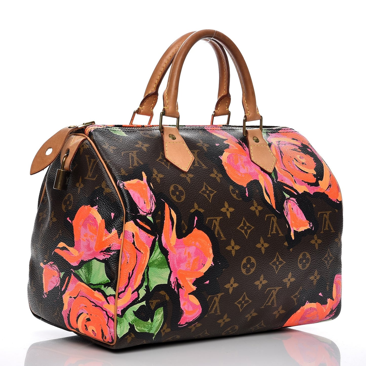Monogram Roses Speedy 30