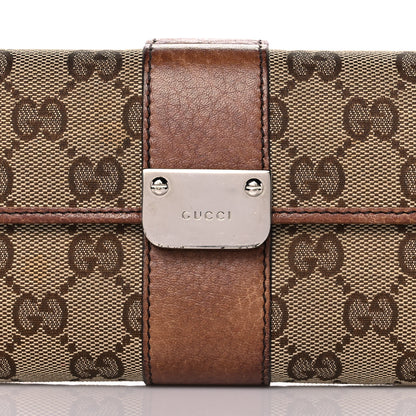 Gucci Monogram GG Continental Wallet Natural 9 of 14