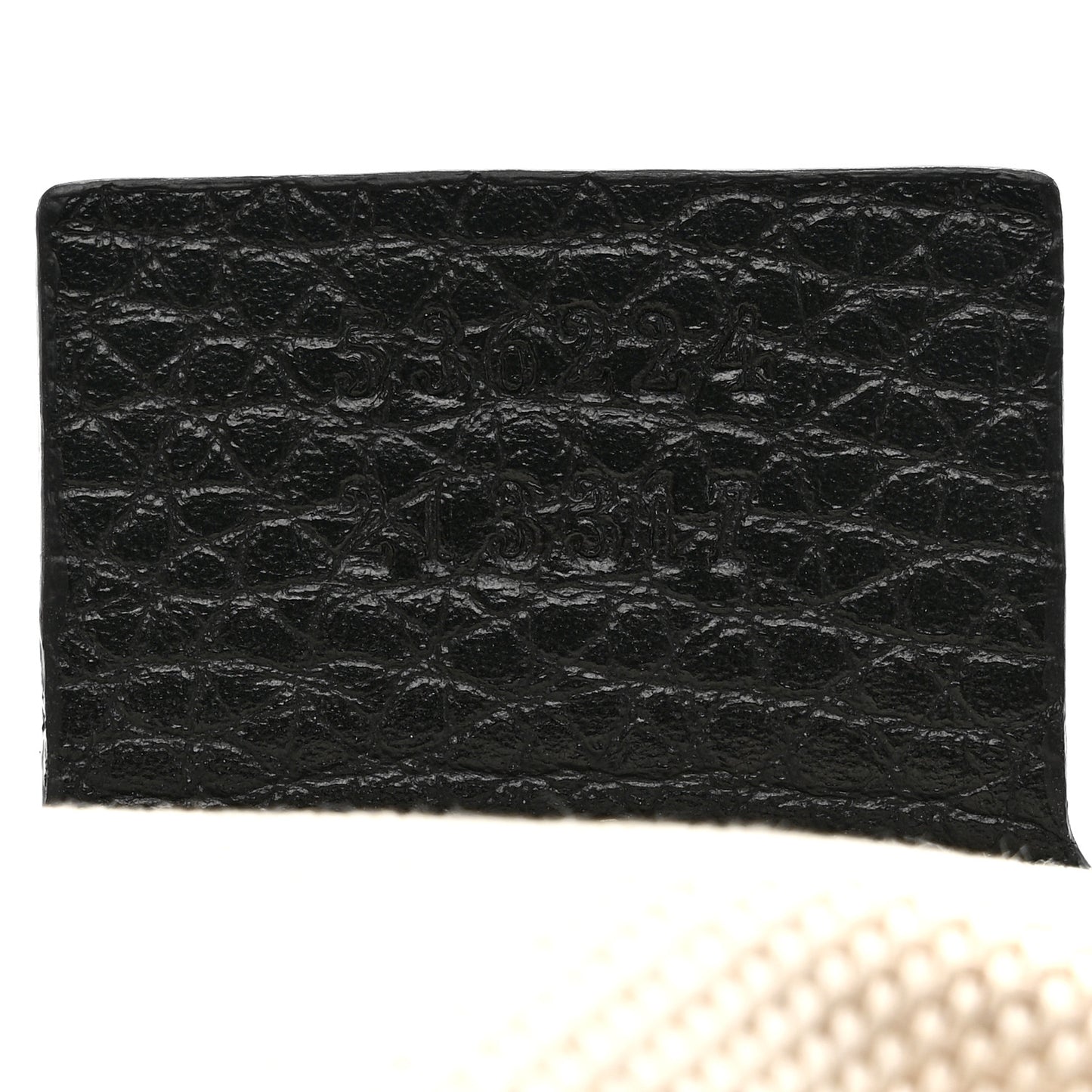 Pebbled Calfskin Medium Soho Flap Crossbody Black