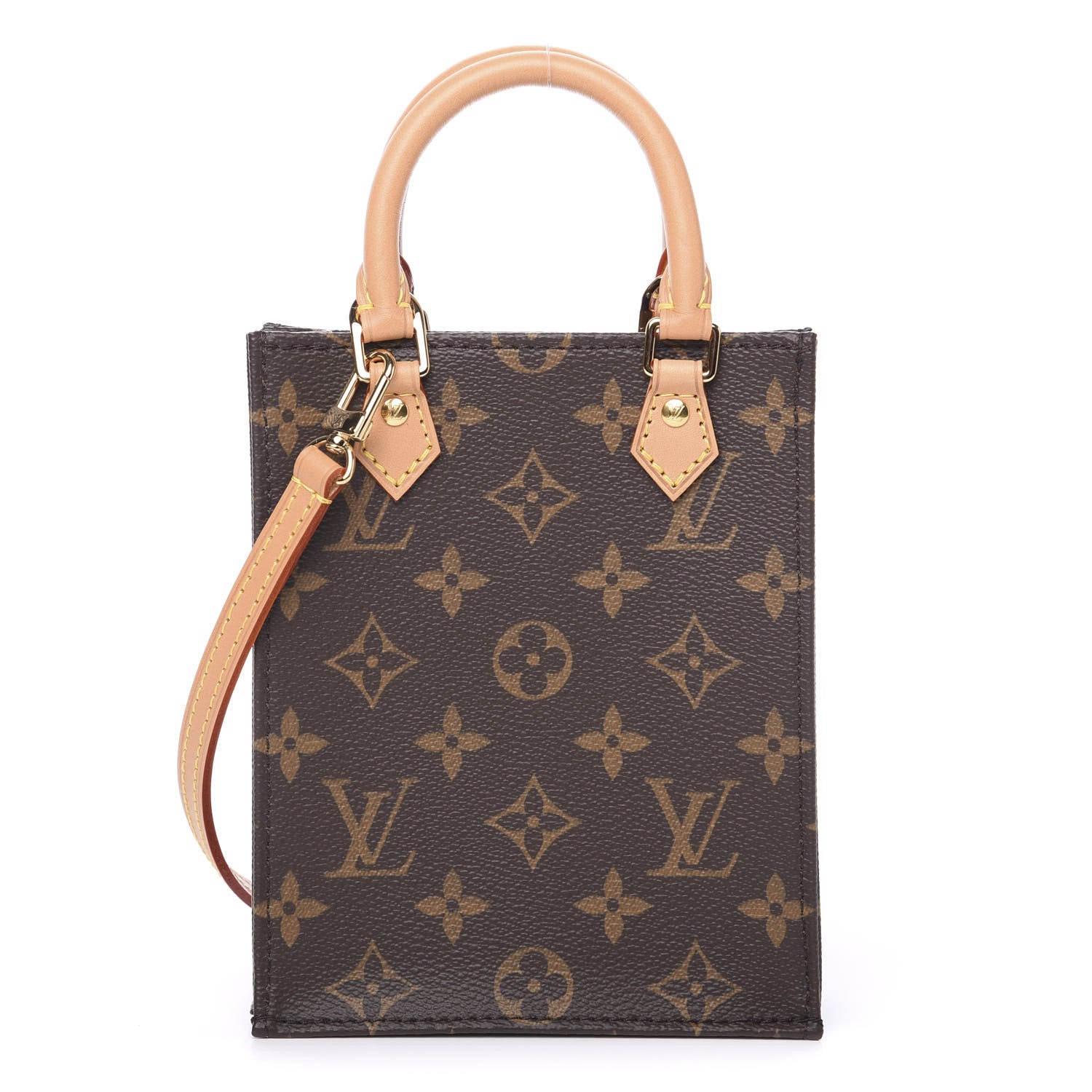 Louis Vuitton Monogram Petit Sac Plat 1 of 8