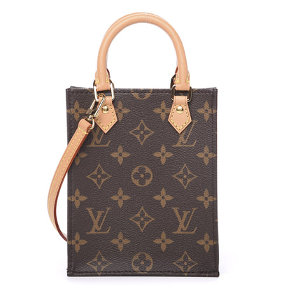 Louis Vuitton Monogram Petit Sac Plat 1 of 8