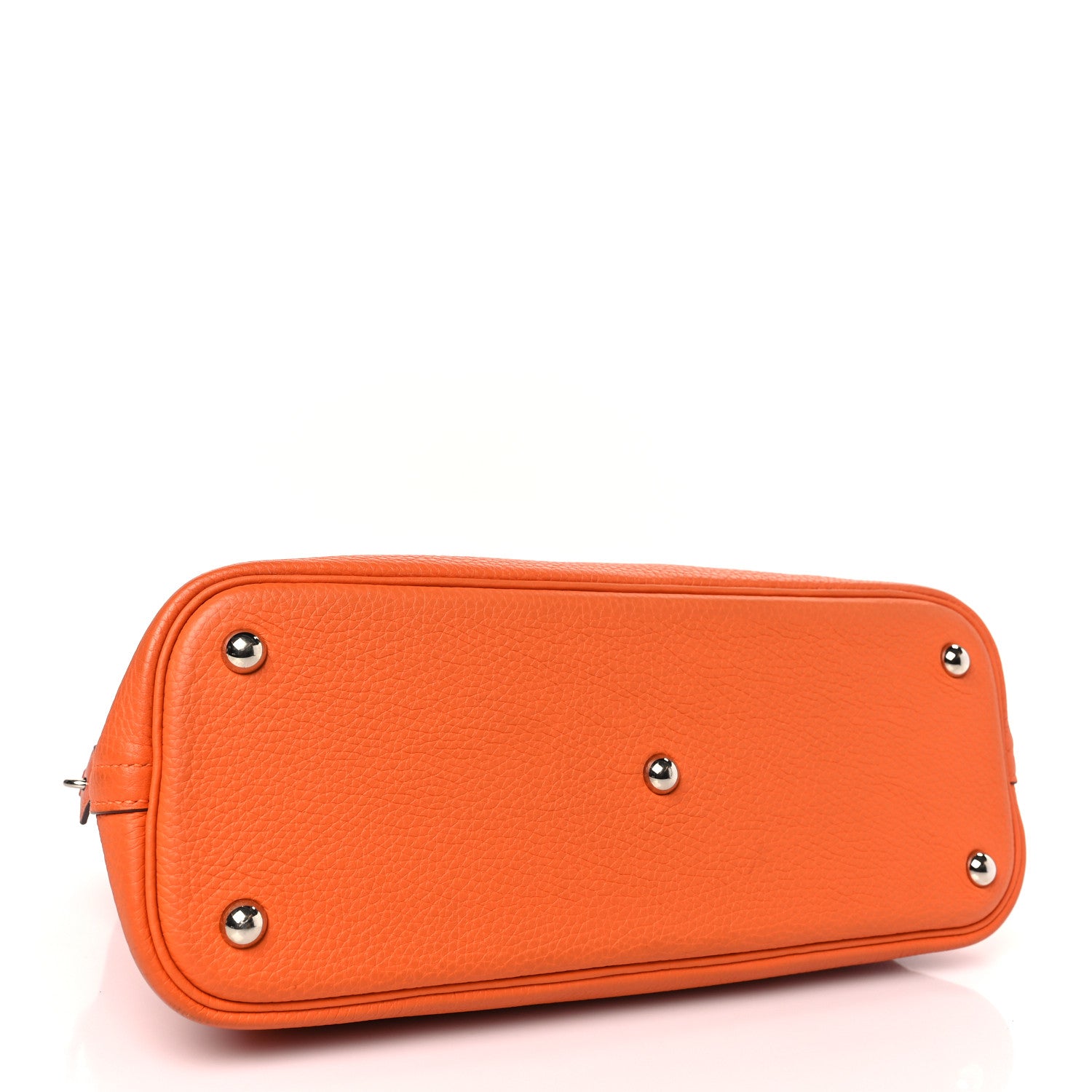 Hermes Taurillon Clemence Bolide 31 Orange 4 of 8