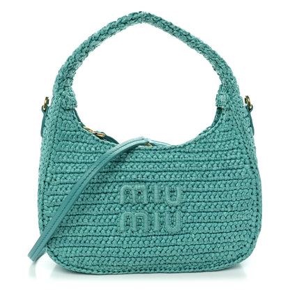 Miu Miu Crochet Mini Wander Hobo Giada 1 of 9