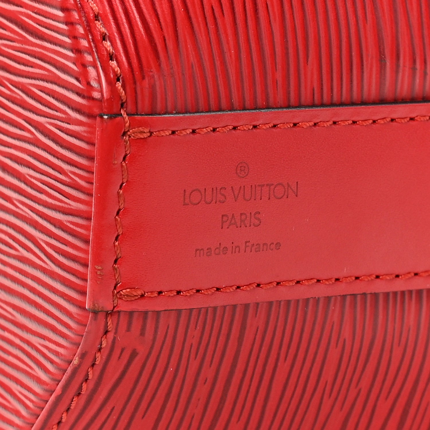 Louis Vuitton Epi Sac D'epaule GM Castillan Red 7 of 10