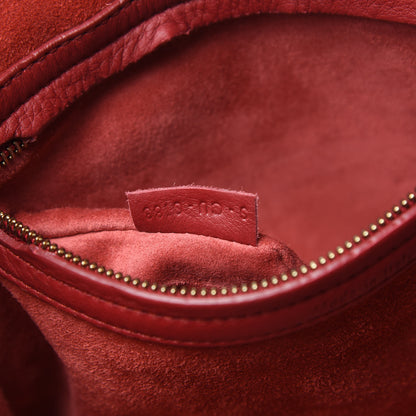 Celine Supple Calfskin Medium Phantom Luggage Red 8 of 19