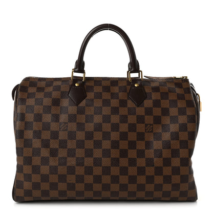 Louis Vuitton Damier Ebene Speedy 35 1 of 11