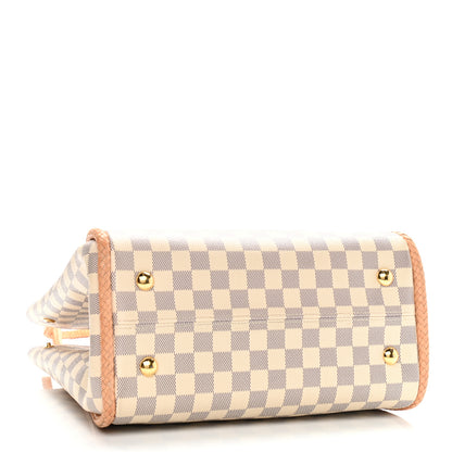 Louis Vuitton Damier Azur Propriano Rose Ballerine 4 of 10