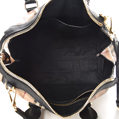 Burberry Haymarket Check Small Gladstone Black 6 of 12
