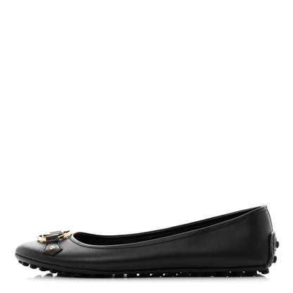 Louis Vuitton Calf Oxford Ballerina Flats 36 Black 1 of 8