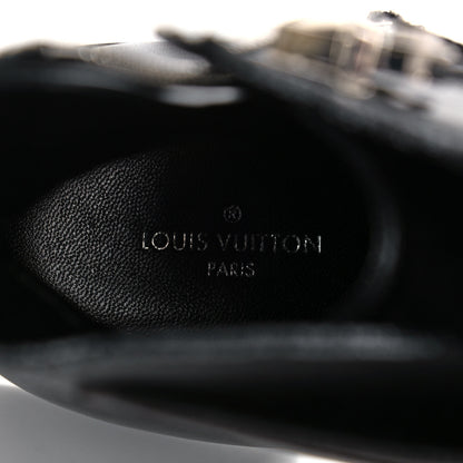 Louis Vuitton Monogram Jumble Flat Ankle Boots 39 Black 6 of 8