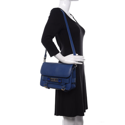 Proenza Schouler Calfskin PS11 Classic Shoulder Bag Royal Blue 2 of 12