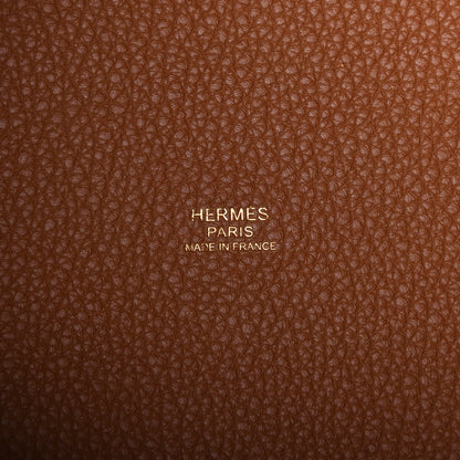 Hermes Taurillon Clemence Picotin Lock 18 PM Gold 5 of 9