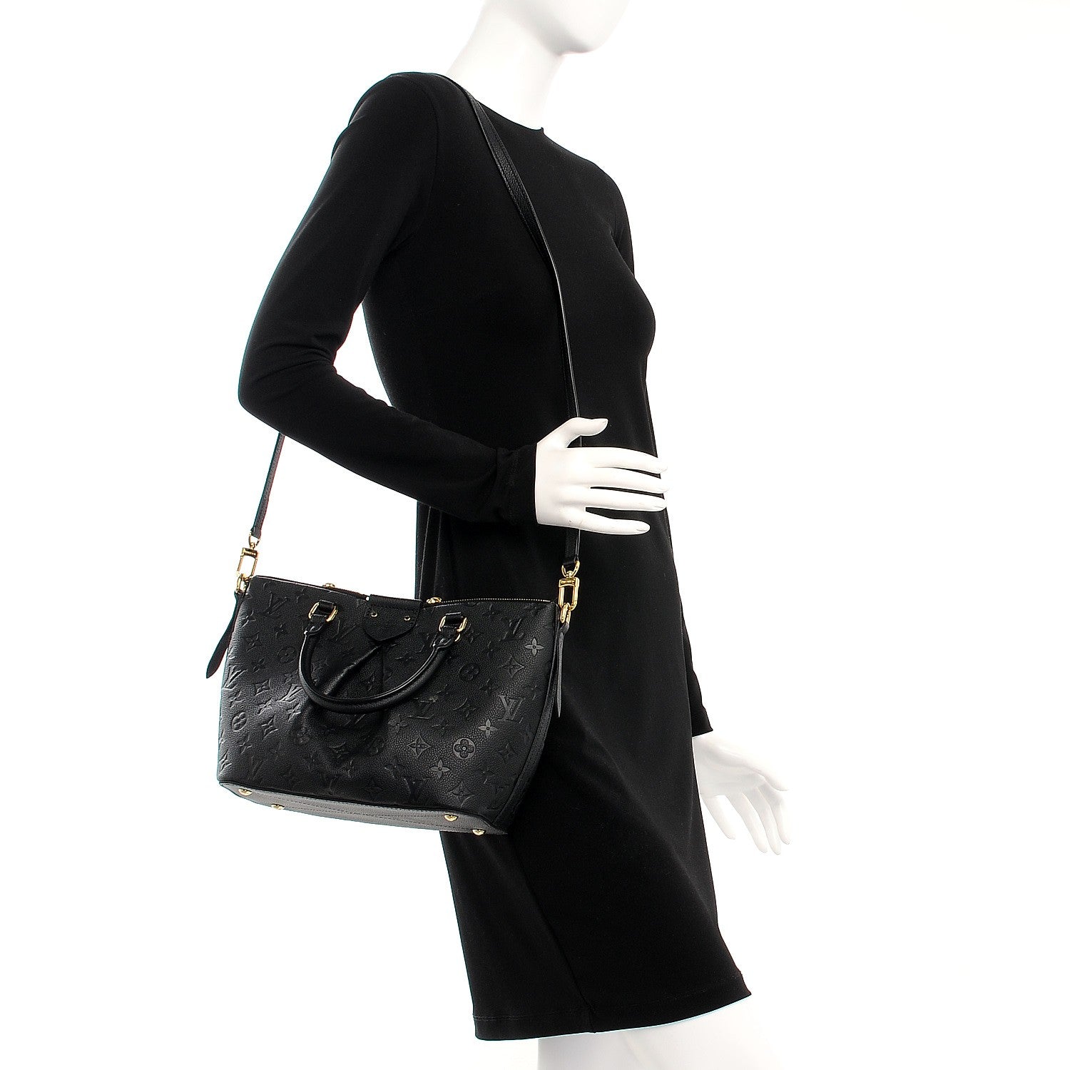 Louis Vuitton Empreinte Mazarine PM Black 3 of 9