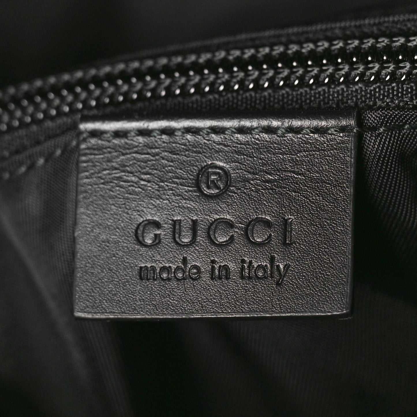 Techno Canvas Web Single Buckle Backpack Black