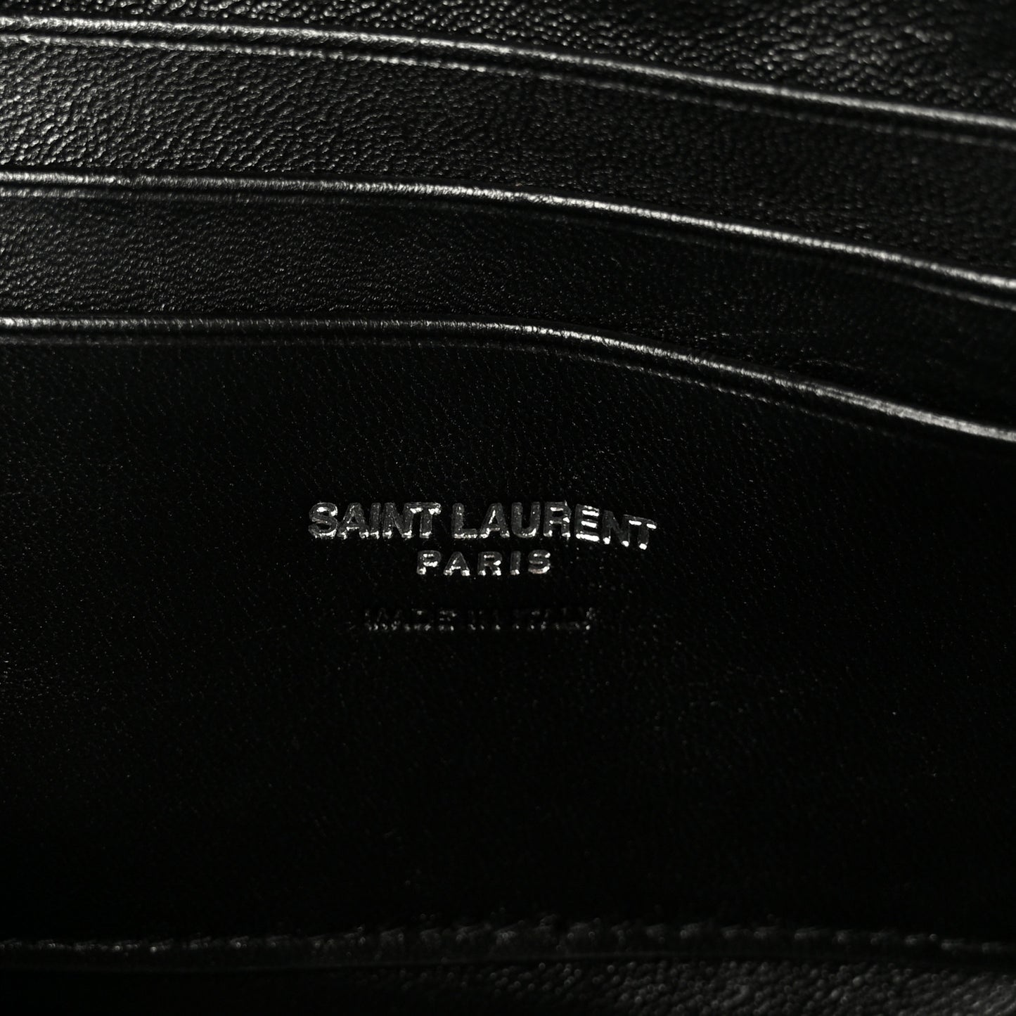 Grain De Poudre Matelasse Monogram Mini Lou Camera Bag Black