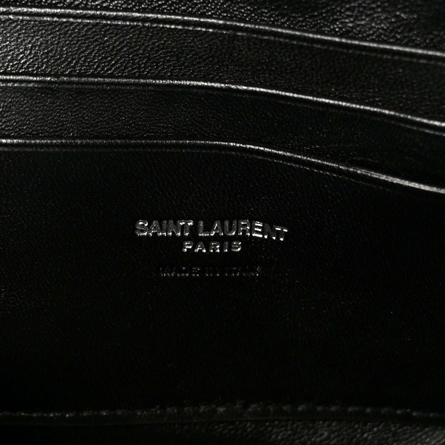 Saint Laurent Grain De Poudre Matelasse Monogram Mini Lou Camera Bag Black 6 of 10