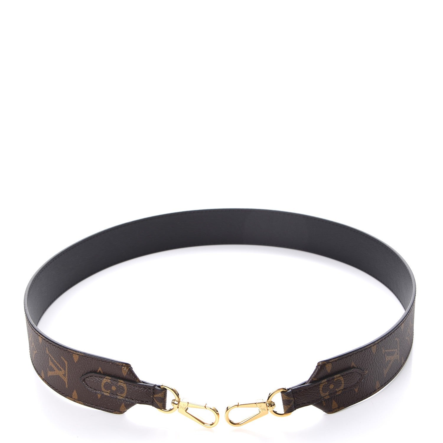 Louis Vuitton Monogram Bandouliere Shoulder Strap Black 3 of 6