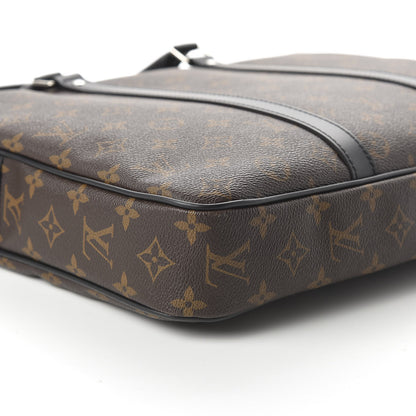 Louis Vuitton Monogram Macassar Porte-Documents Voyage PM 6 of 9