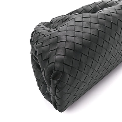 Bottega Veneta Nappa Maxi Intreccio The Pouch Oversized Clutch Black 10 of 11