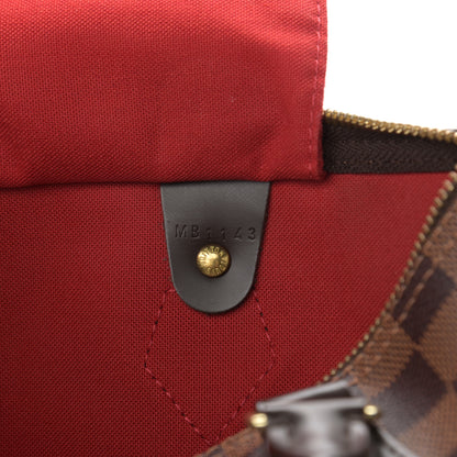 Louis Vuitton Damier Ebene Speedy Bandouliere 30 7 of 13