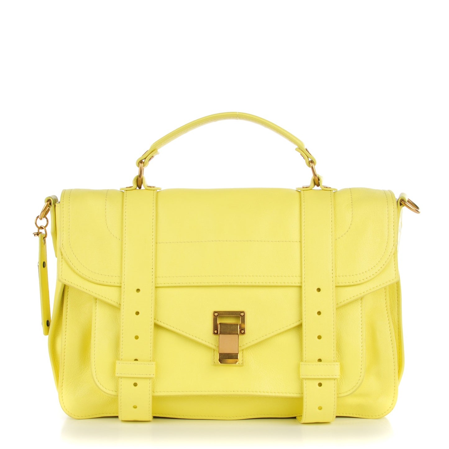 Lambskin Medium PS1 Satchel Sunshine