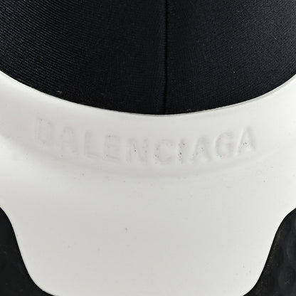 Balenciaga Neoprene Knit Womens Speed Sneakers 35 Black White 6 of 11
