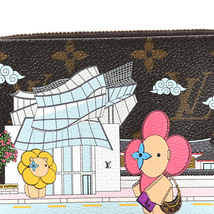 Louis Vuitton Monogram 2022 Christmas Animation Seoul Mini Pochette Accessories Fuchsia 8 of 8