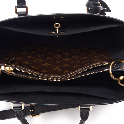 Louis Vuitton Monogram Flower Tote Black 7 of 9
