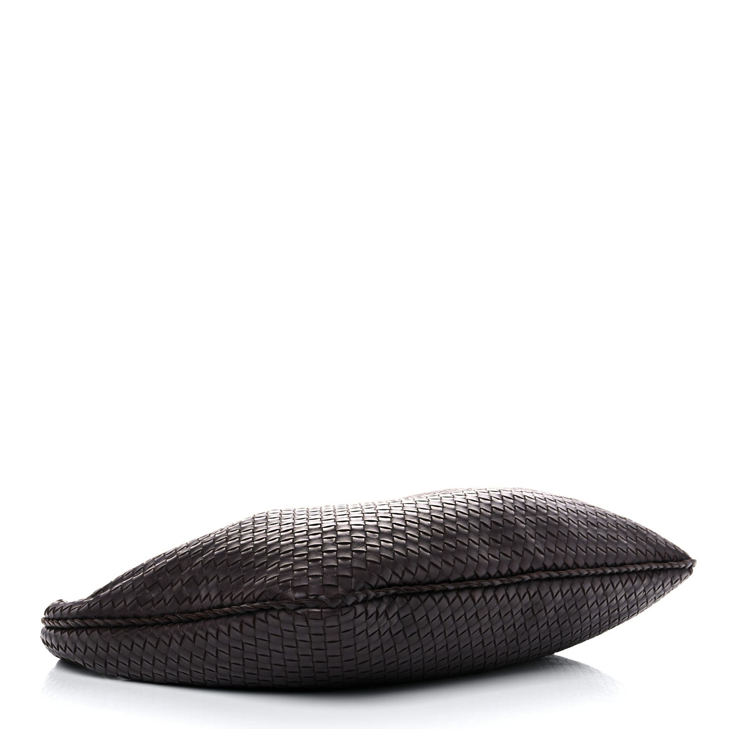 Nappa Intrecciato Large Veneta Hobo Ebano