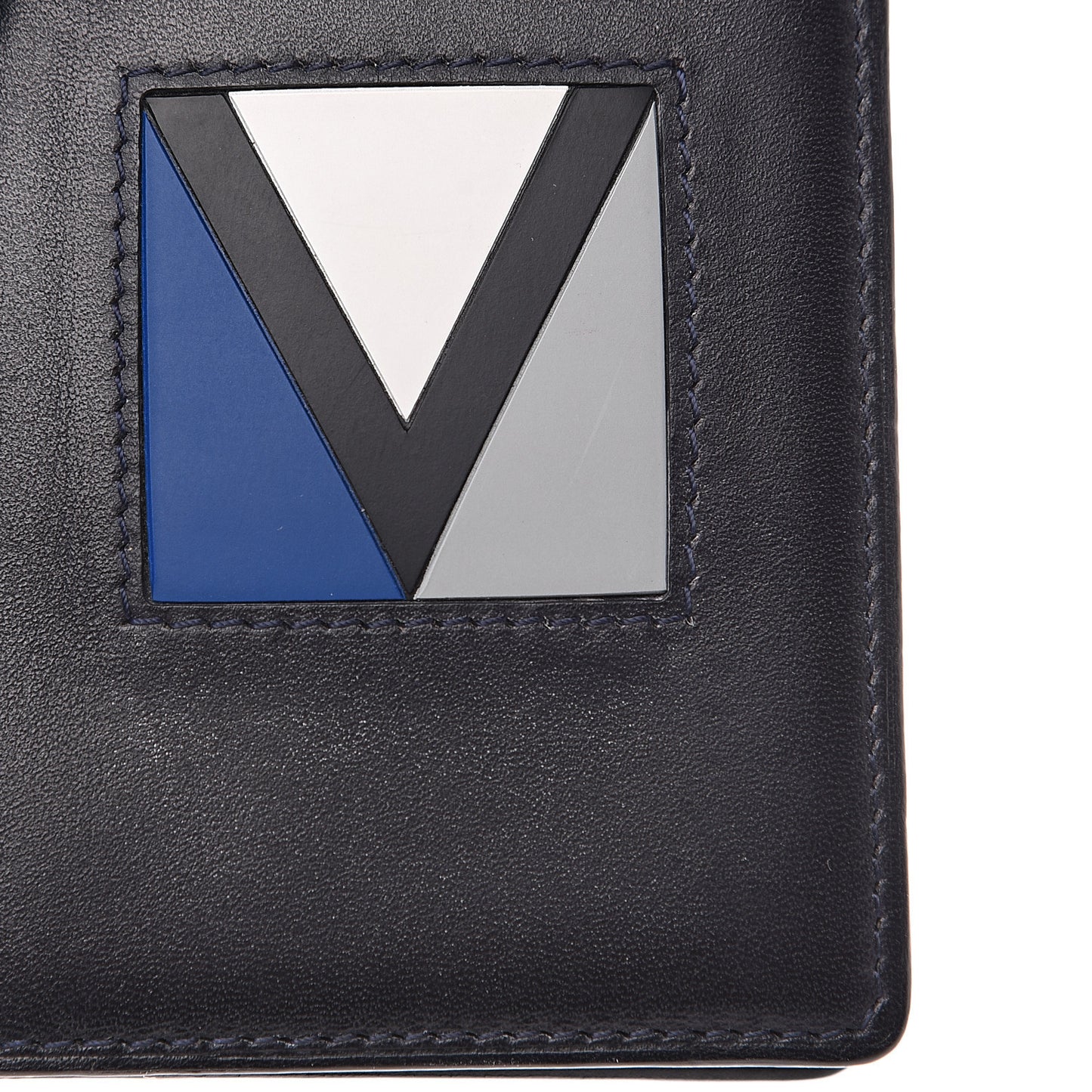 Calfskin America's Cup Pocket Organizer Black
