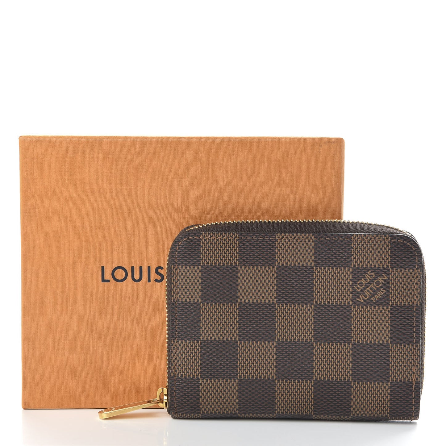 Damier Ebene Zippy Coin Purse