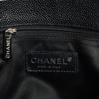Chanel Caviar Quilted Grand Shopping Tote GST Black 6 of 7