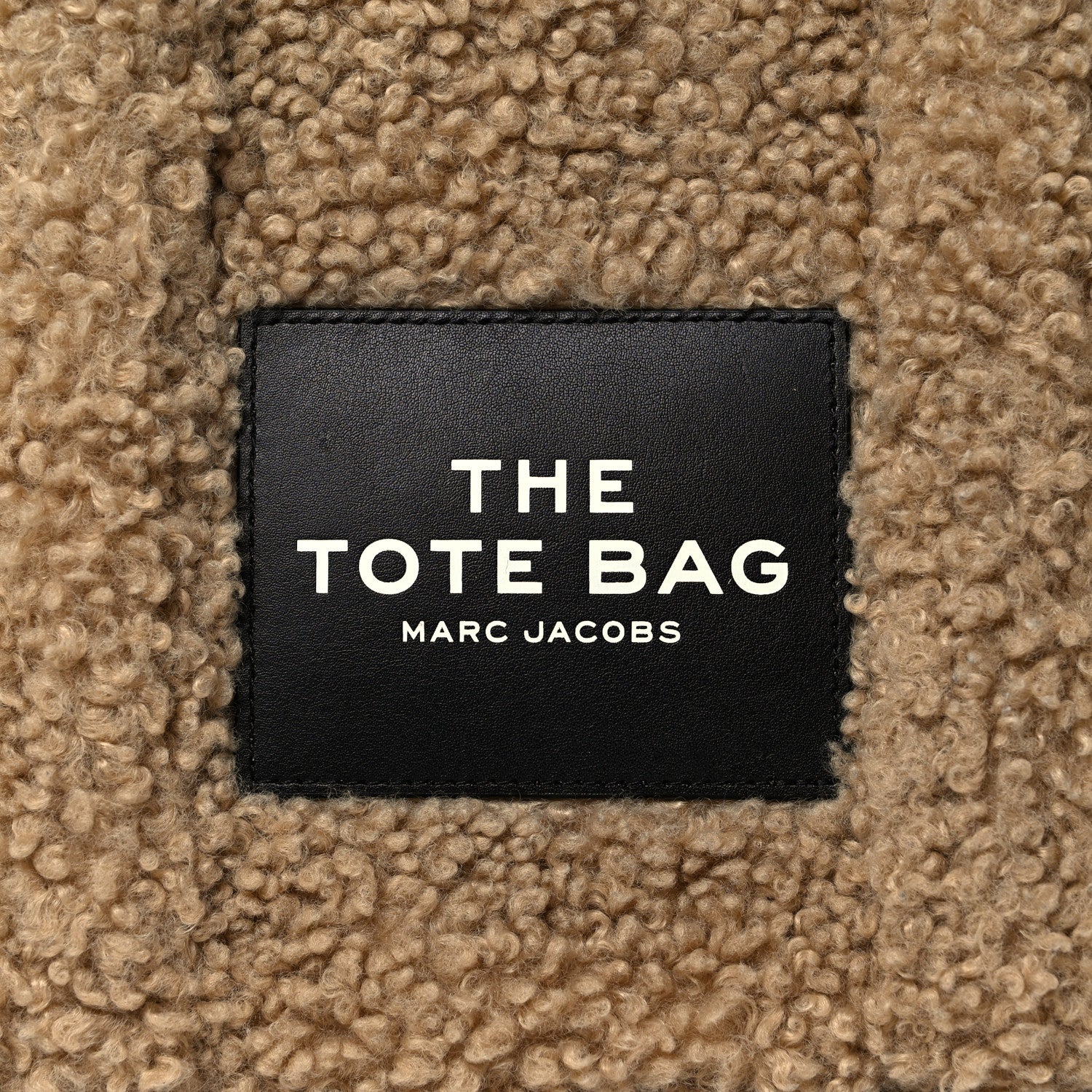 Marc Jacobs Polyester Cotton The Teddy Traveler Tote Bag Beige 10 of 10