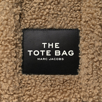 Marc Jacobs Polyester Cotton The Teddy Traveler Tote Bag Beige 10 of 10