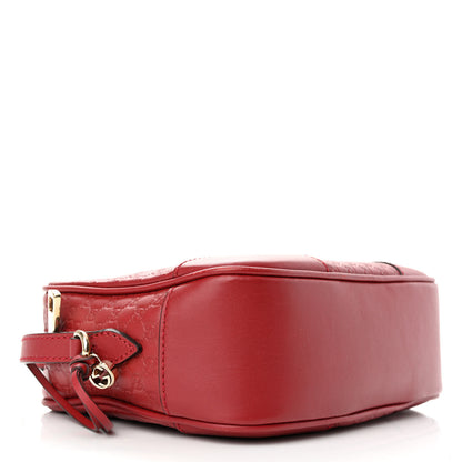 Gucci Microguccissima Mini Bree Messenger Bag Red 4 of 12