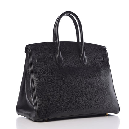Hermes Ardennes Birkin 35 Black 3 of 32