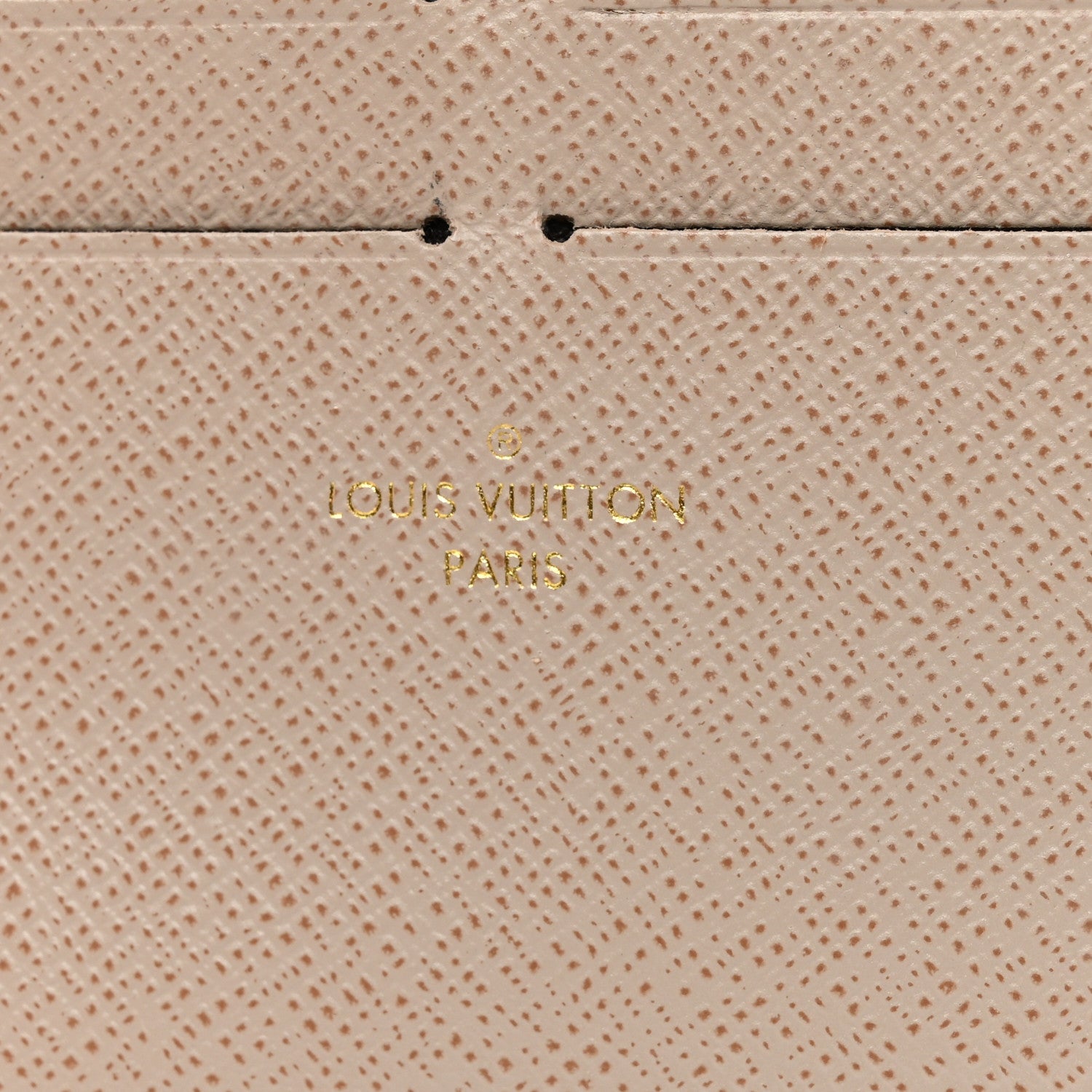 Louis Vuitton Calfskin Felicie Chain Wallet Card Holder Insert Galet 6 of 6