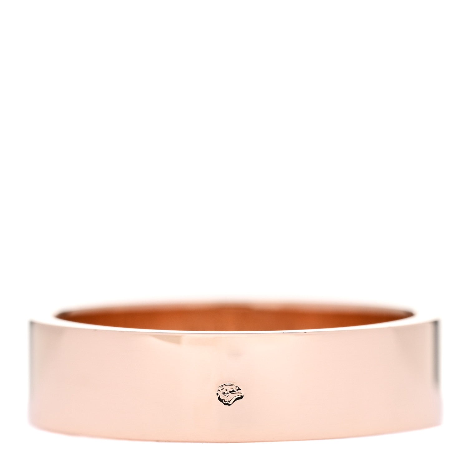 Hermes 18K Rose Gold PM Collier De Chien Ring 53 6.5 2 of 4