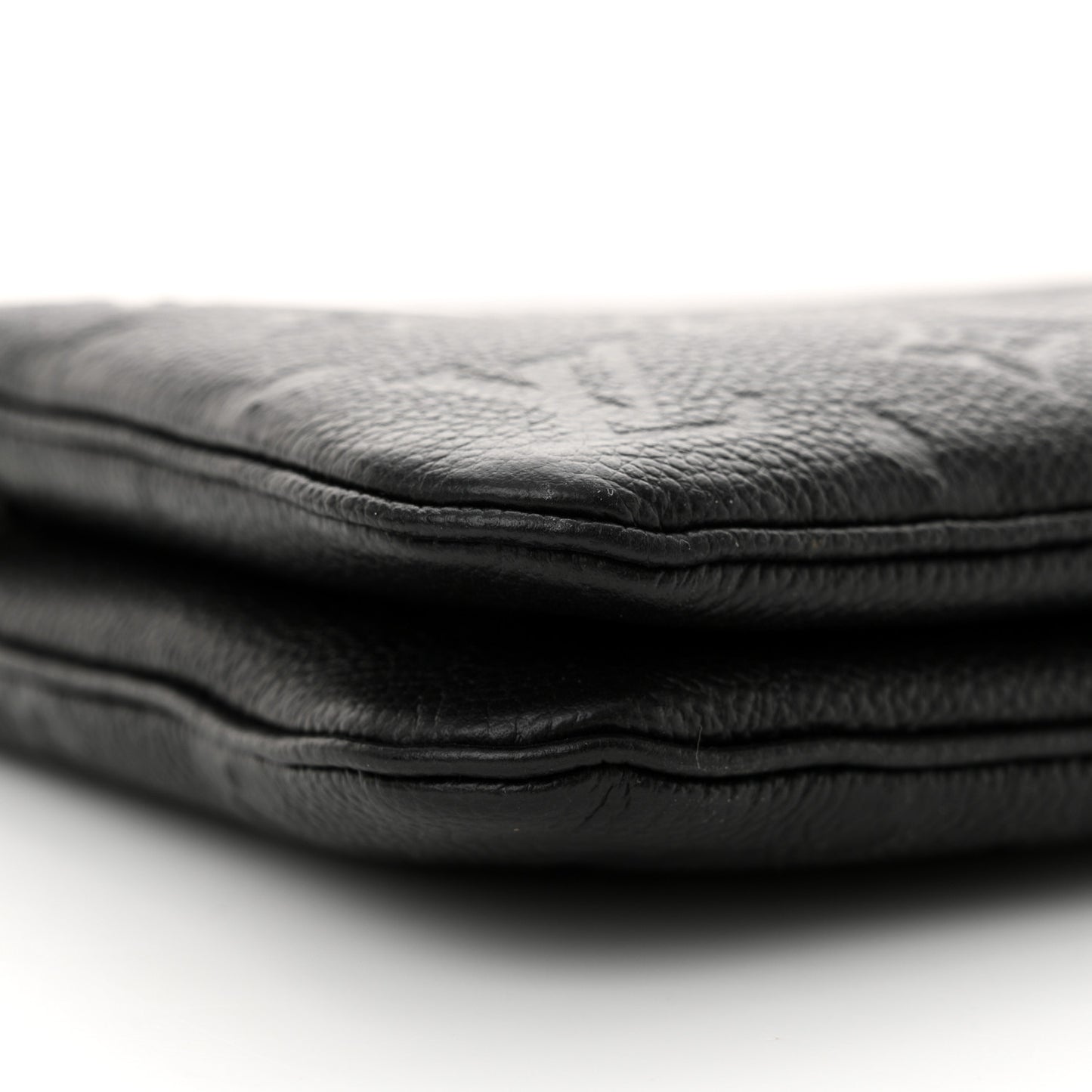 Empreinte Double Zip Pochette Black