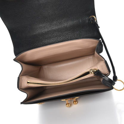 Chloe Goatskin Medium Mily Shoulder Bag Black 6 of 9