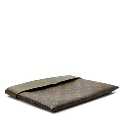 Louis Vuitton Monogram Tuileries Pochette Kaki 4 of 8