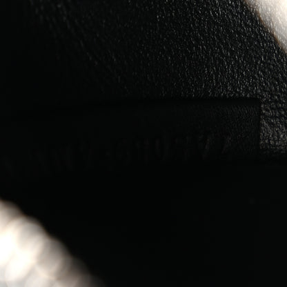 Fendi X MARC JACOBS Nappa Vitello King Logo Print Nano Fendigraphy Hobo Charm White Black 7 of 14
